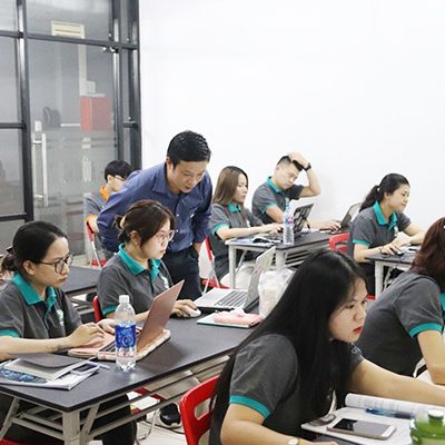 buổi học thiết kế với photoshop