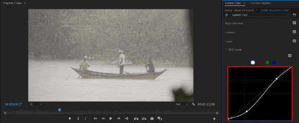 cách thay đổi đường cong