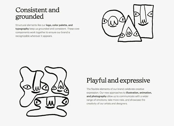 brand guidelines của mailchimp