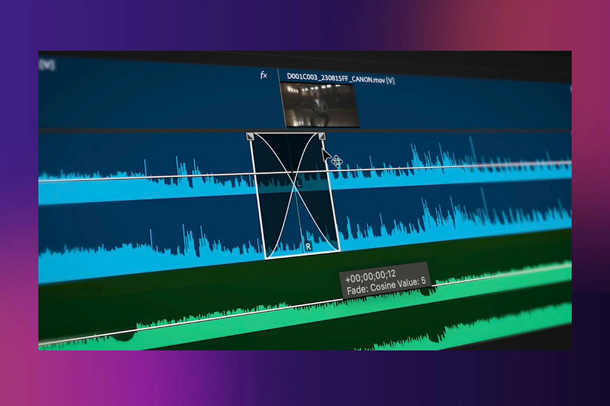 cách chỉnh âm thanh nhỏ dần trong premiere